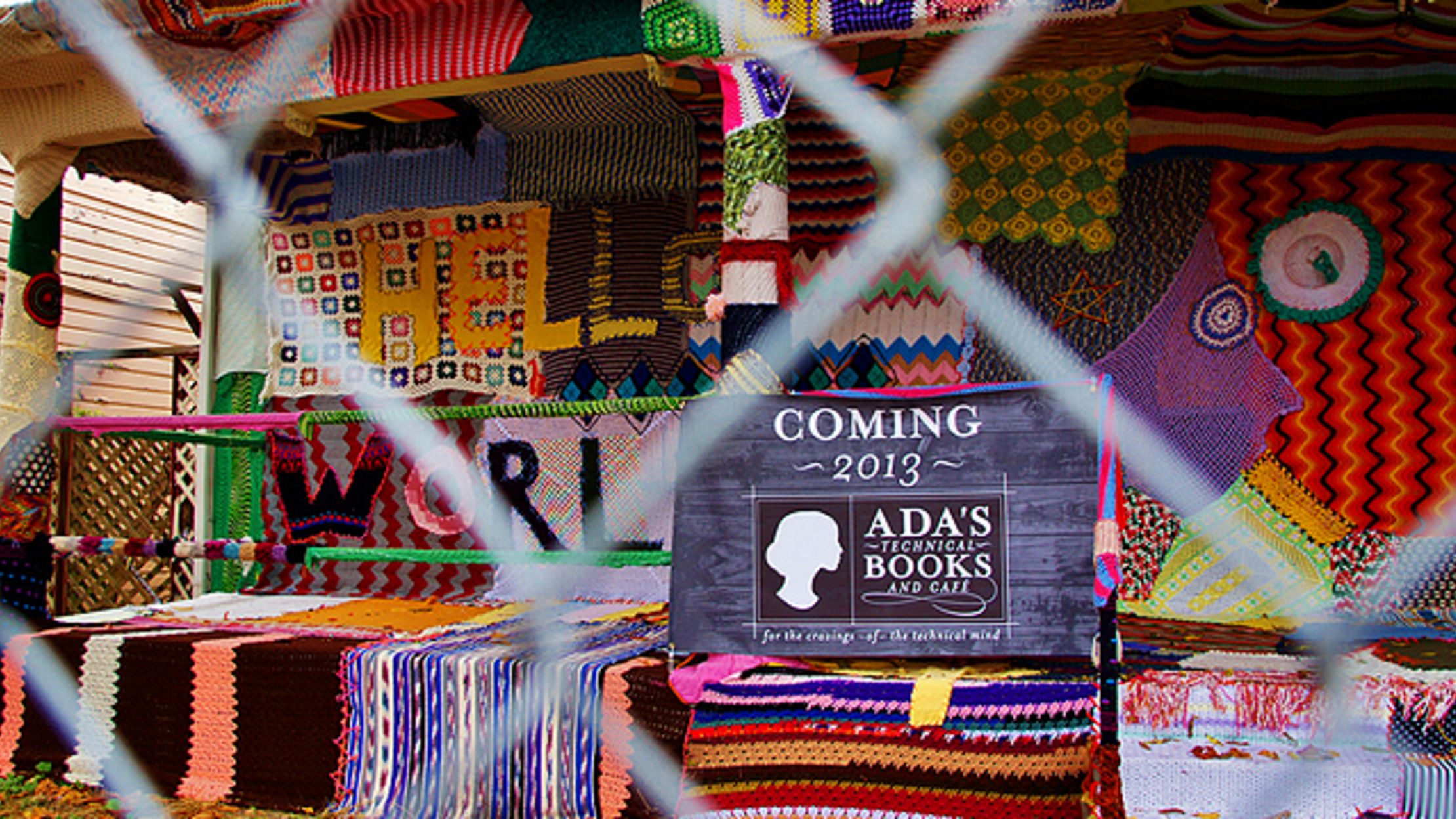 10 Ambitious Yarn Bombing Projects Mental Floss