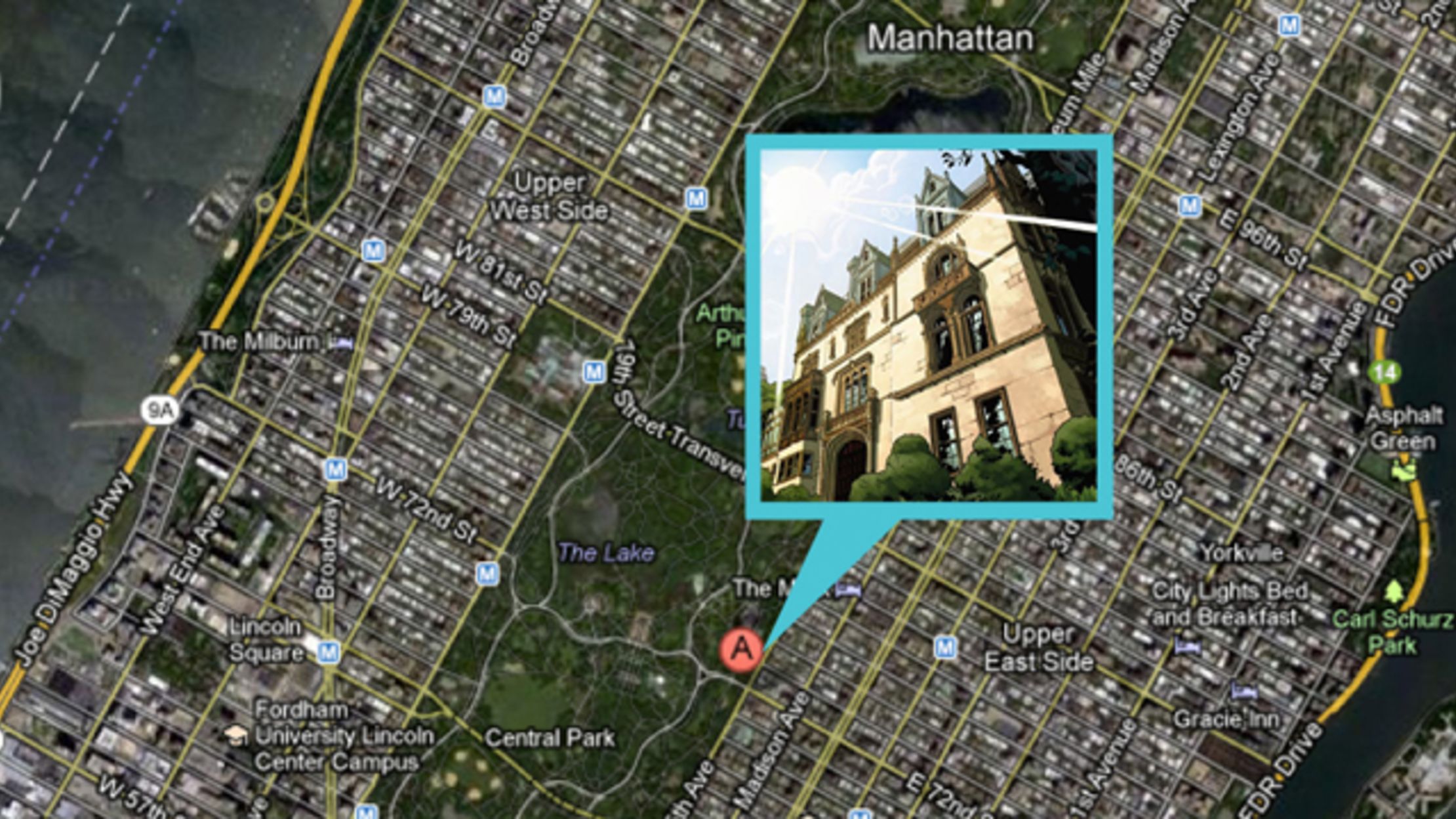 8 Real Places That Inspired Superhero Headquarters And Landmarks Mental Floss