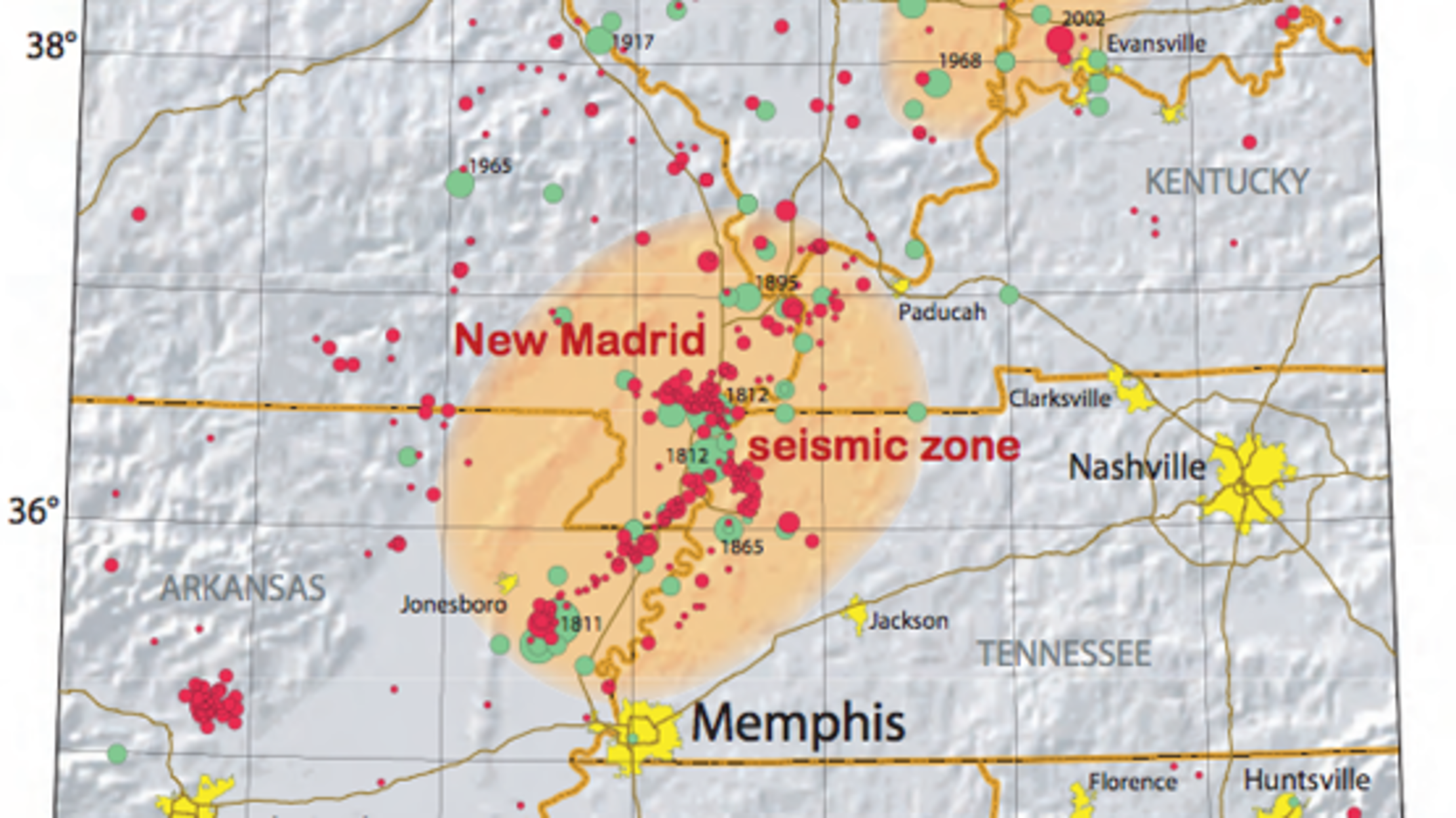 mississippi fault line map The Day The Mississippi River Ran Backward And How It Led To The mississippi fault line map
