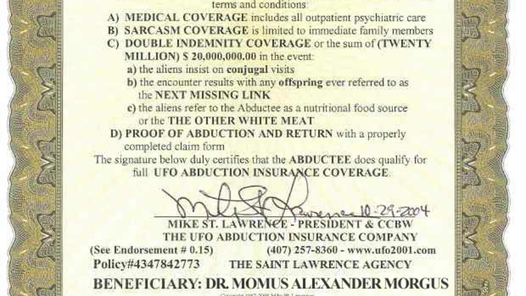 Insurance for dummies | Mental Floss