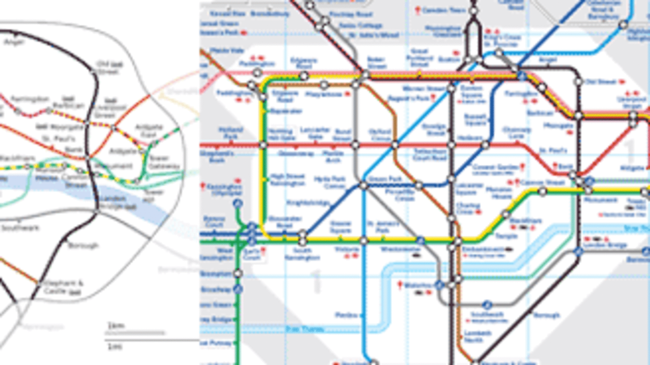 London Underground Map Real Geography Documentary: The London Underground Map | Mental Floss