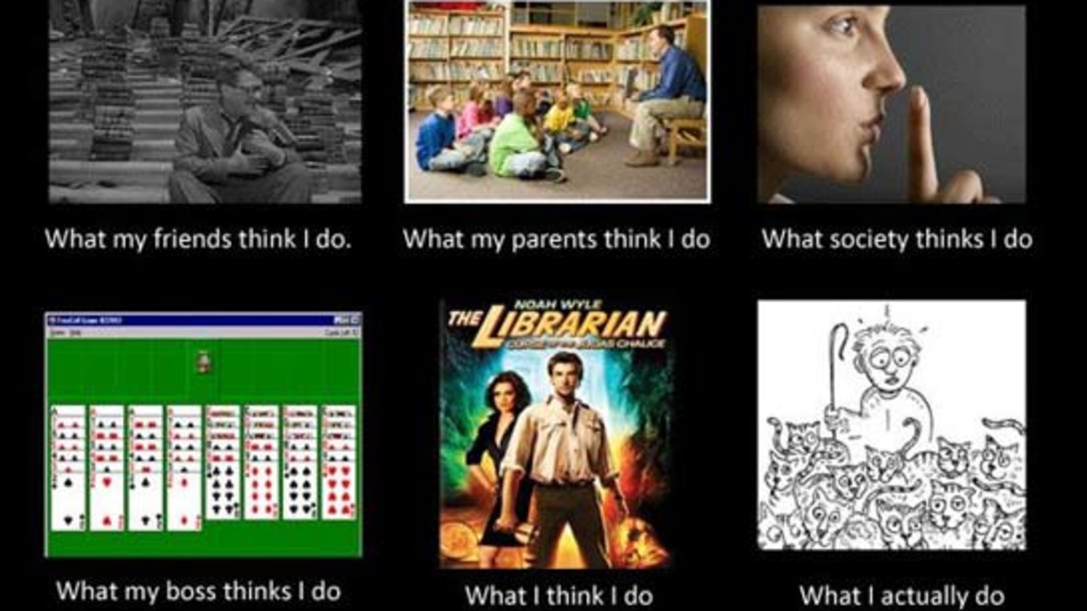 At The Libraries Library Memes Mental Floss