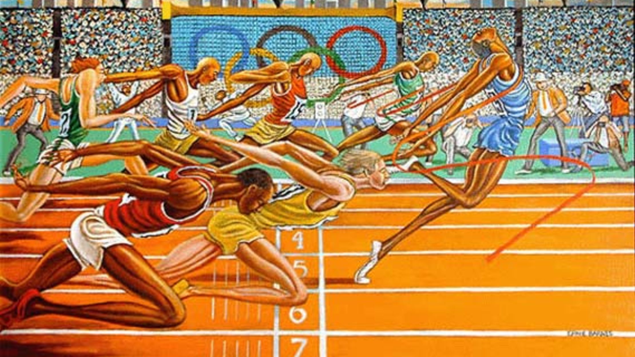 The American Dream Ernie Barnes Mental Floss