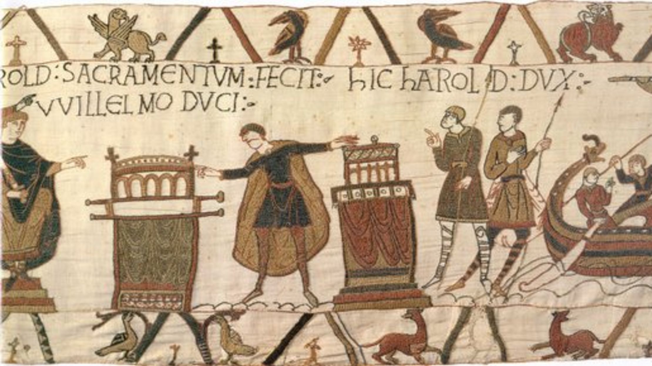Anachronistic Memes The Best Of The Bayeux Tapestry Mental Floss Trending images and videos related to tapestry! bayeux tapestry