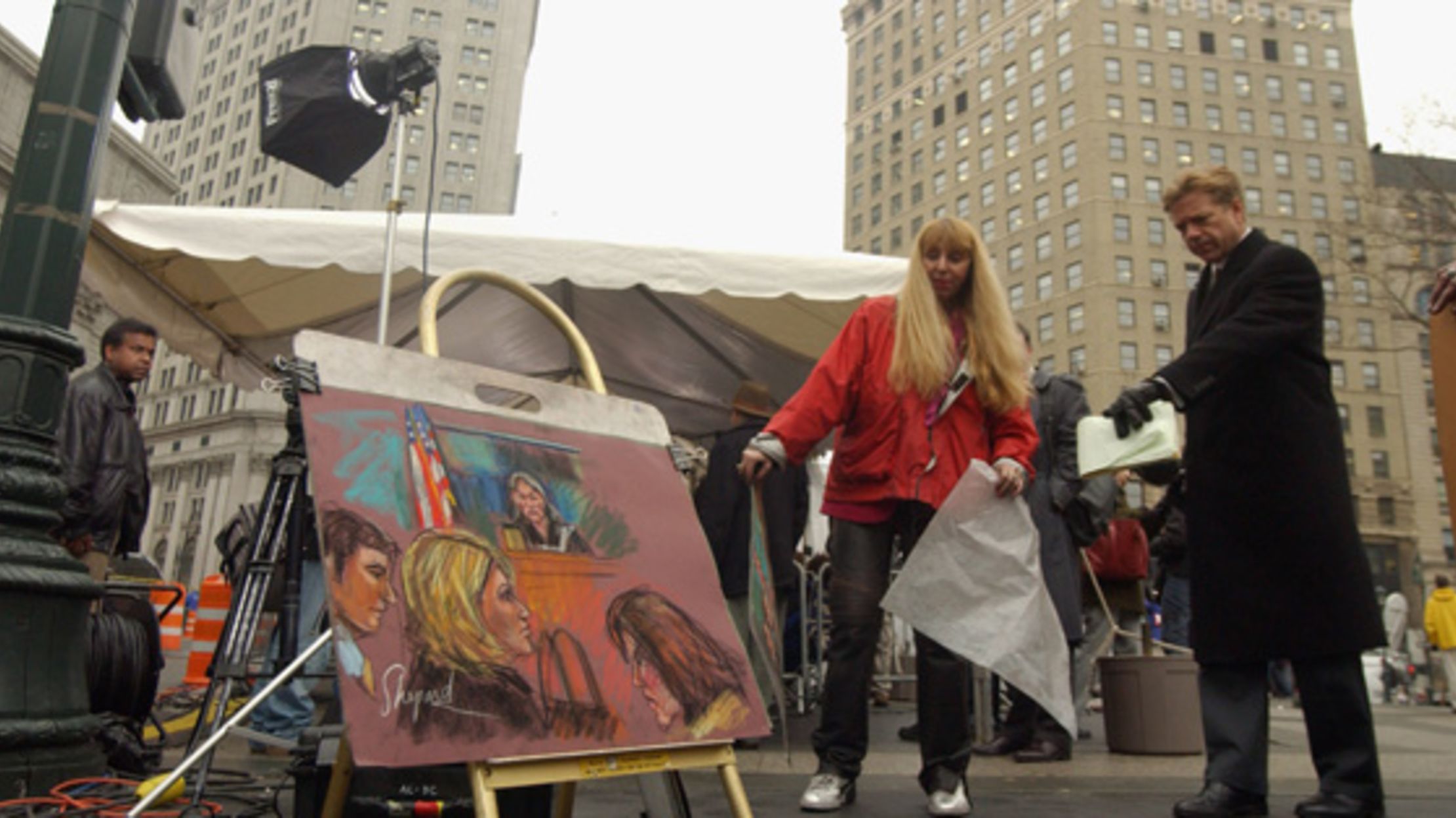 Sketchy Business The Life of a Courtroom Artist Mental