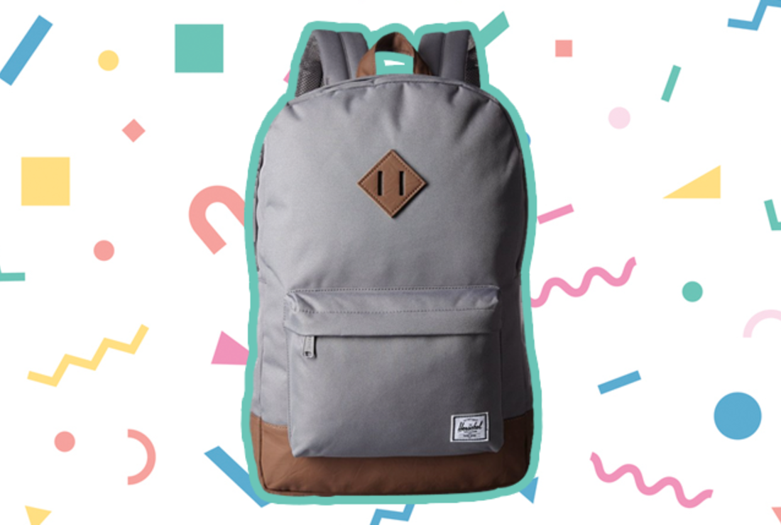 diamond with two lines backpack