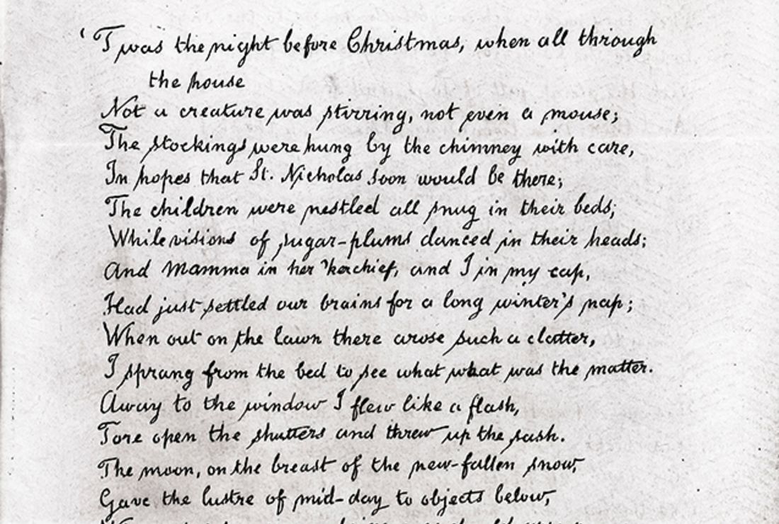 The Mystery Behind The World S Most Famous Christmas Poem Mental Floss