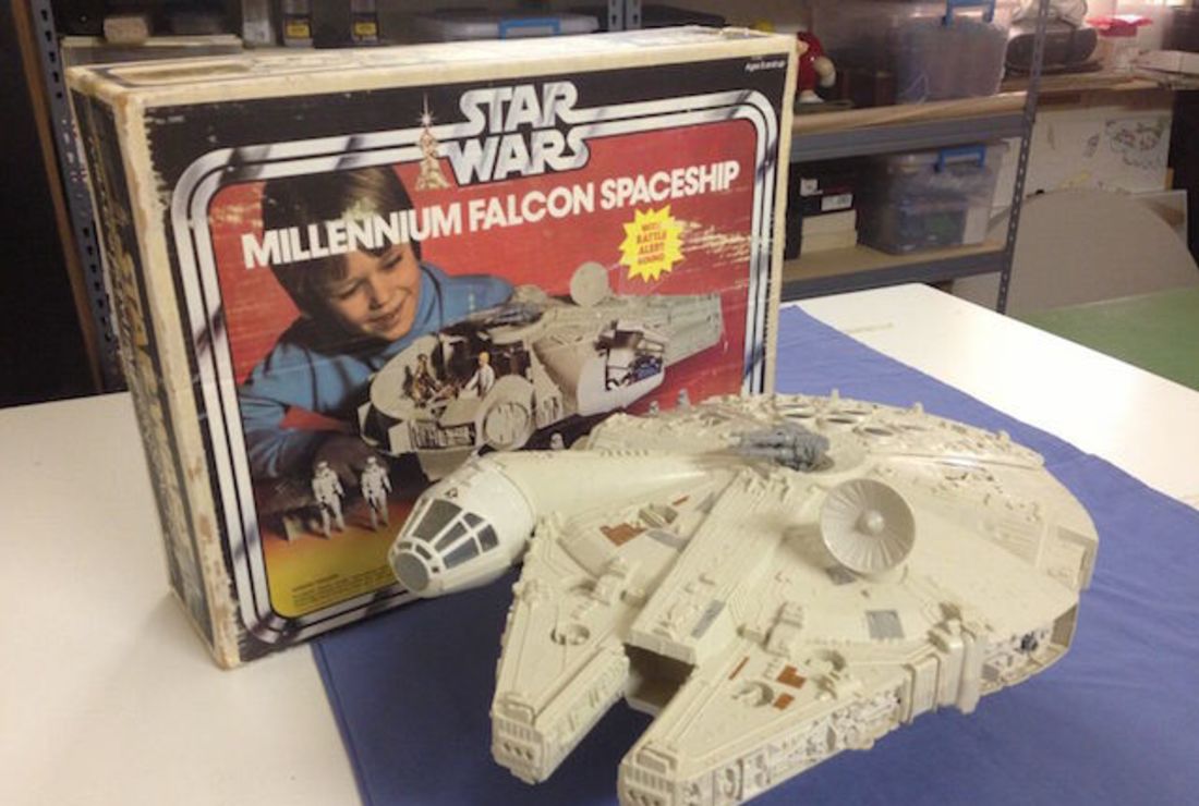 millennium falcon original toy