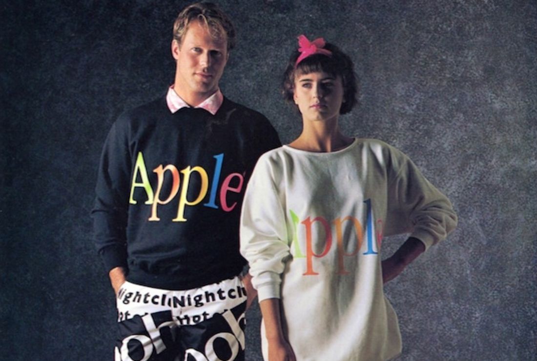 apple vintage sweatshirt