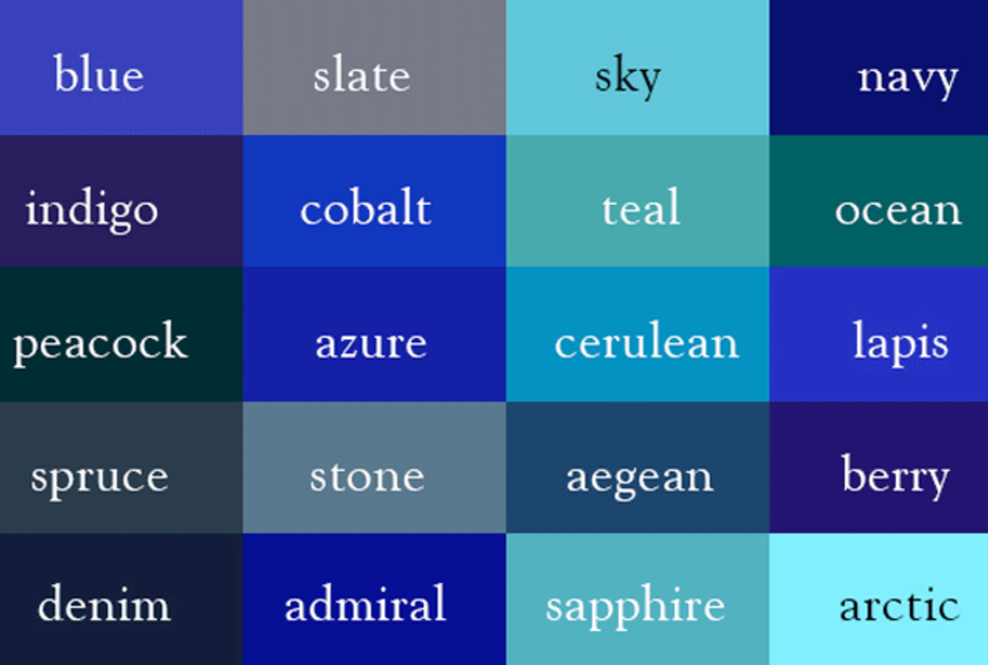 Name Every Shade Of The Rainbow With This Color Thesaurus Mental Floss