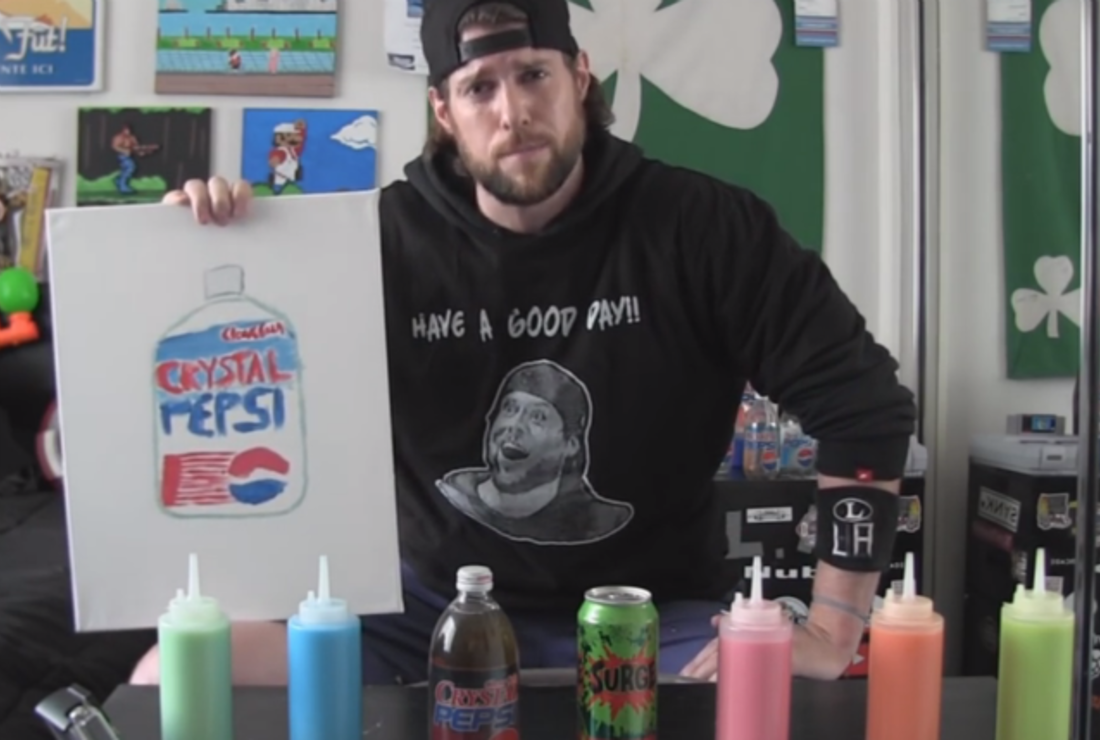 The Competitive Eater Who Helped Bring Back Crystal Pepsi Mental