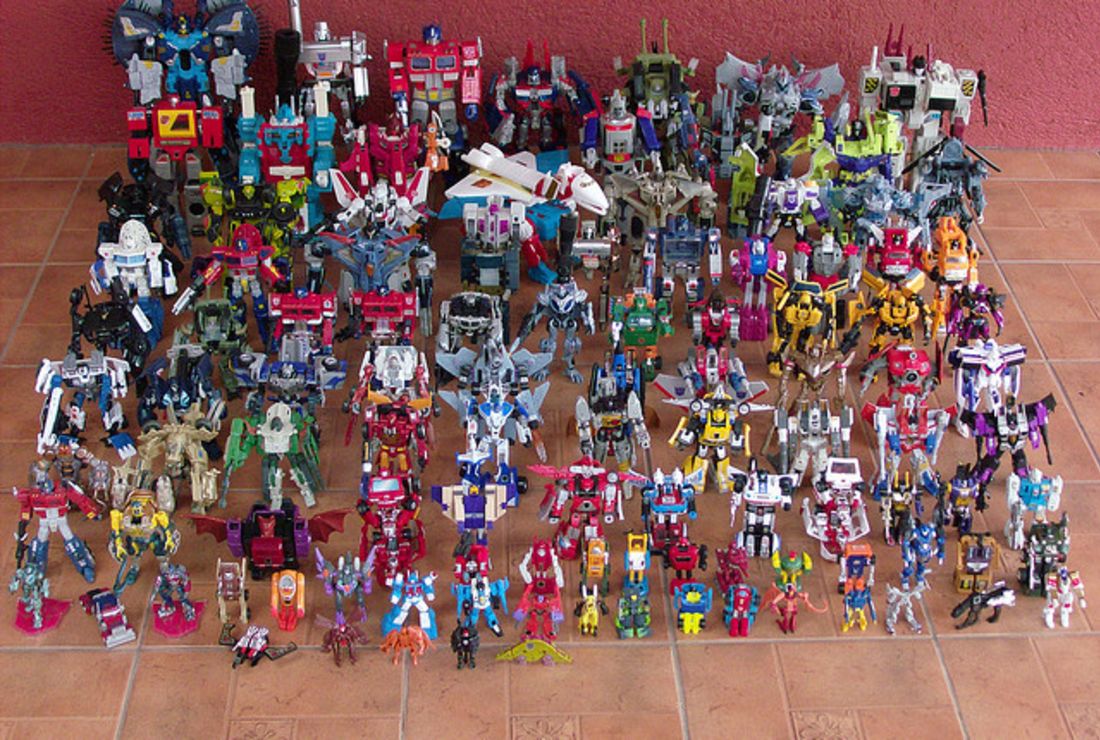 transformers action figures 1980s