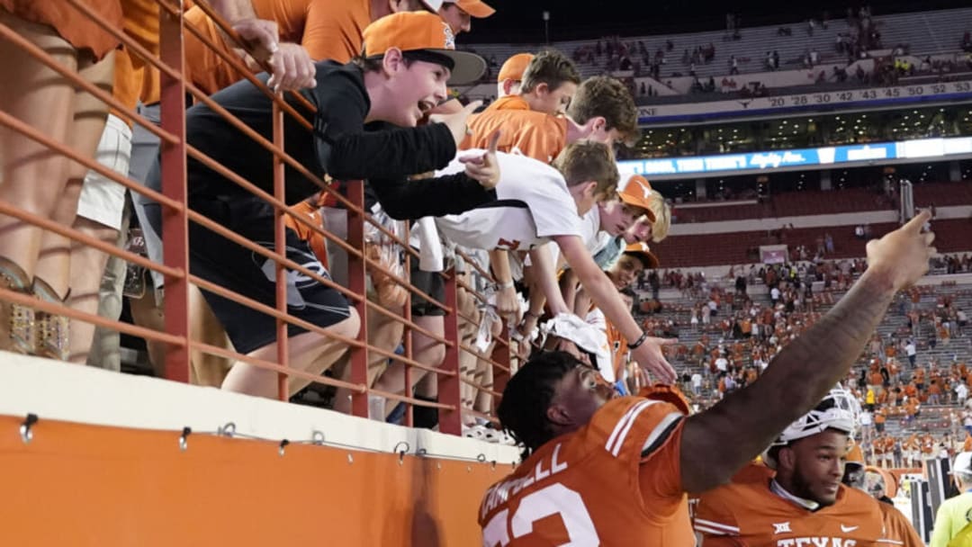 DJ Campbell, Texas football. Mandatory Credit: Scott Wachter-USA TODAY Sports