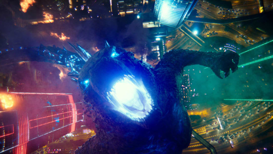 GODZILLA in Warner Bros. Pictures’ and Legendary Pictures’ action adventure “GODZILLA VS. KONG,” a Warner Bros. Pictures and Legendary release. © 2021 LEGENDARY AND WARNER BROS. ENTERTAINMENT INC. ALL RIGHTS RESERVED. GODZILLA TM & © TOHO CO., LTD.