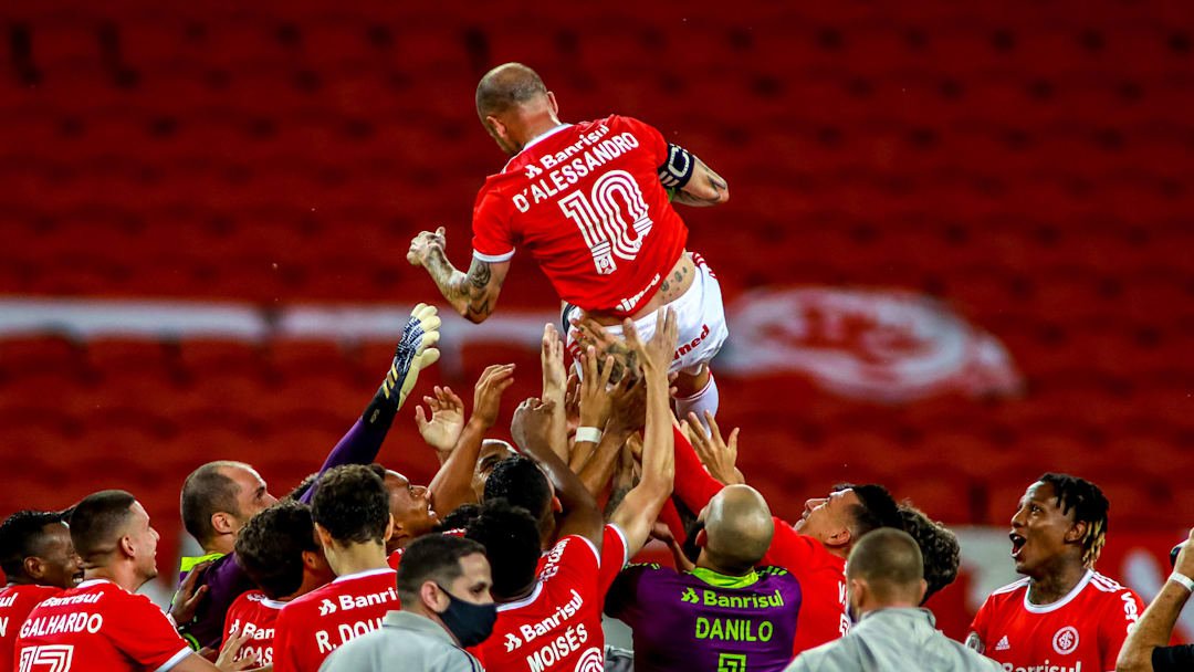 2020 Brasileirao Series A:  Internacional v Palmeiras Play Behind Closed Doors Amidst the