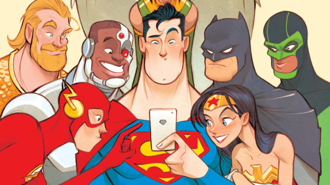 Dear Justice League cover. Art by Gustavo Duarte. Photo: DC Comics