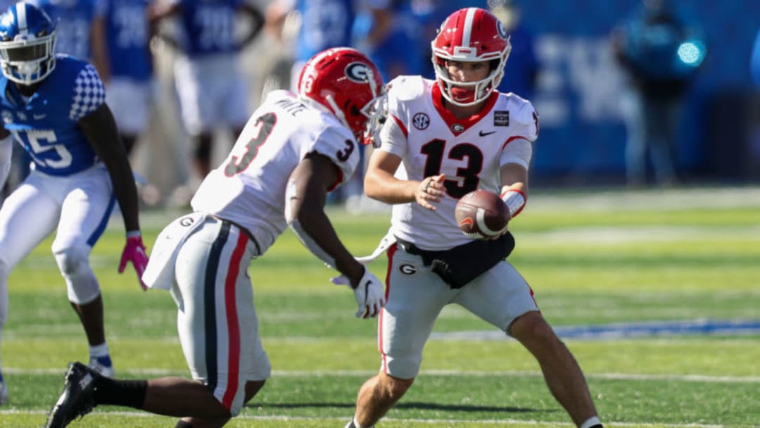 Stetson Bennett IV, Georgia Bulldogs. (Mandatory Credit: Katie Stratman-USA TODAY Sports)