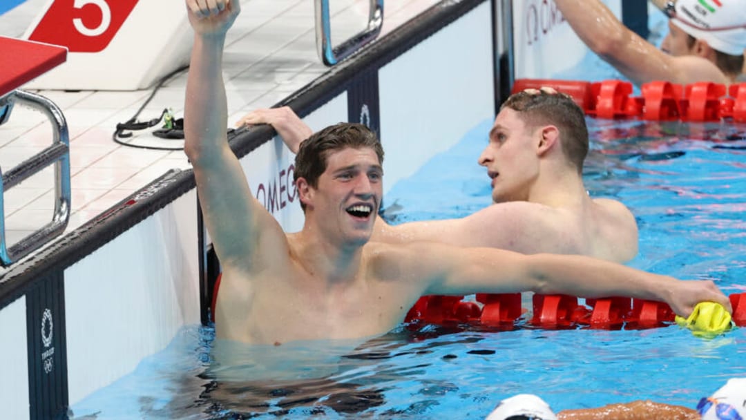 Men's swimming, 2021 Tokyo Olympics (Photo by Jean Catuffe/Getty Images)