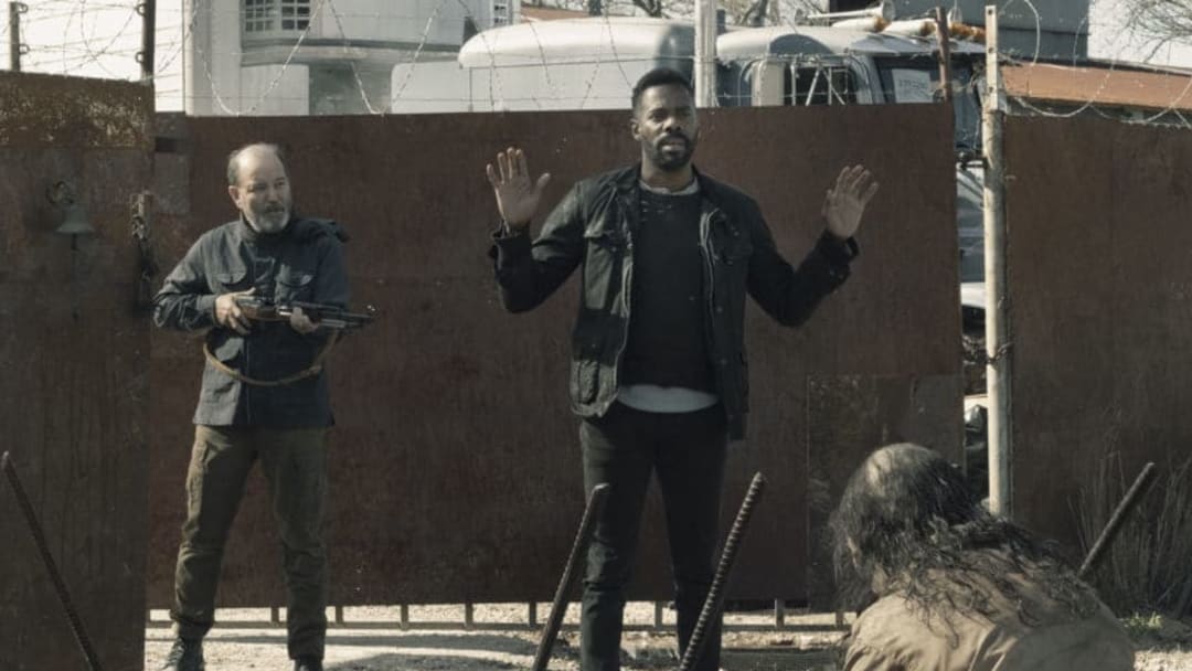 Rubén Blades as Daniel Salazar, Colman Domingo as Victor Strand - Fear the Walking Dead _ Season 5, Episode 2 - Photo Credit: Ryan Green/AMC