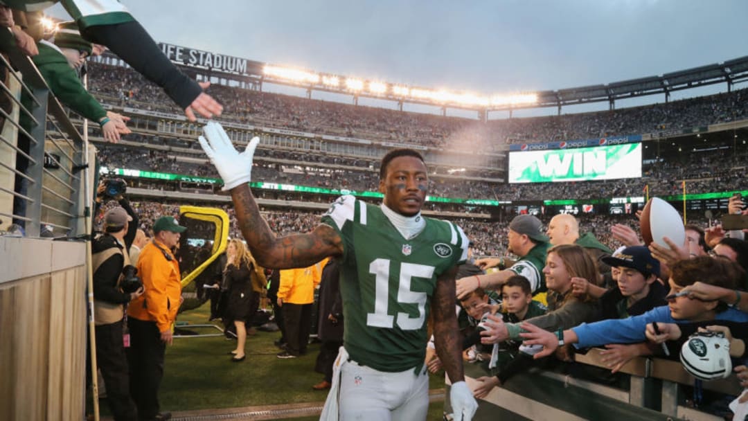 EAST RUTHERFORD, NJ - DECEMBER 27: Wide Receiver Brandon Marshall