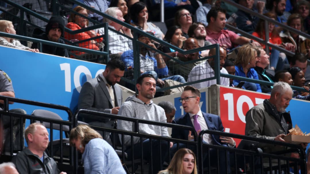 Nick Collison, Sam Presti, OKC Thunder - trade deadline overview (Photo by Zach Beeker/NBAE via Getty Images)