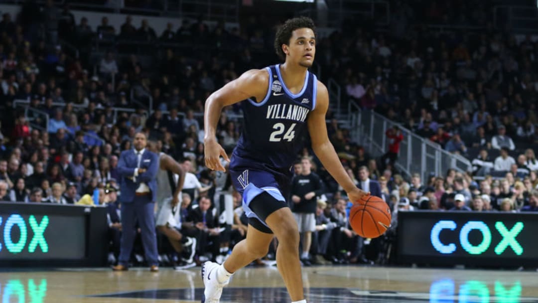 PROVIDENCE, RI - JANUARY 25: Villanova Wildcats forward Jeremiah Robinson-Earl (24) with the ball during a college basketball game between Villanova Wildcats and Providence Friars on January 25, 2020, at the Dunkin Donuts Center in Providence, RI. (Photo by M. Anthony Nesmith/Icon Sportswire via Getty Images)