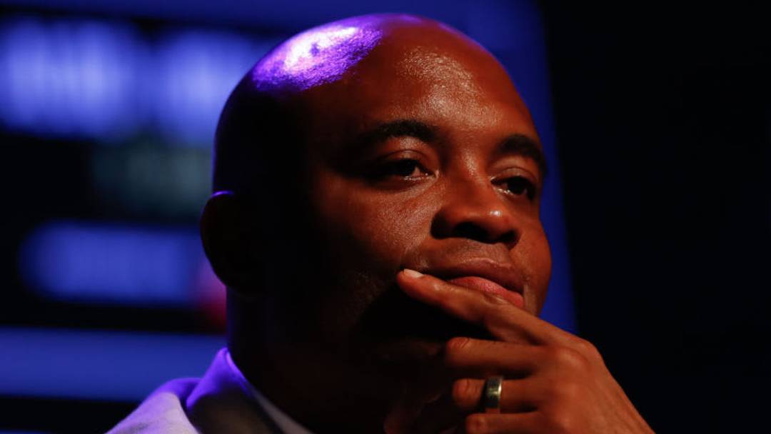 RIO DE JANEIRO, BRAZIL - APRIL 11: UFC Middleweight fighter Anderson Silva of Brazil attends the media during the UFC 212 press conference at Morro da Urca on April 11, 2017 in Rio de Janeiro, Brazil. (Photo by Buda Mendes/Getty Images)
