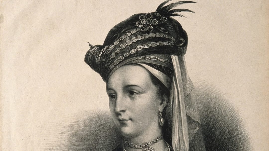Lady Mary Wortley Montagu by A. Devéria