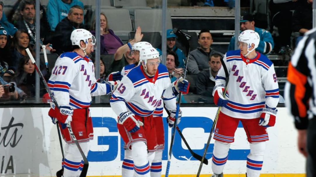 SAN JOSE, CA - JANUARY 25: Kevin Hayes