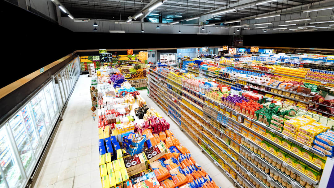 Grocery stores don't like to let in natural light.