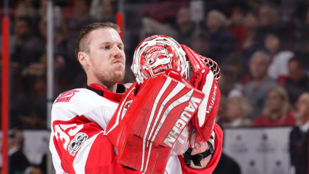 OTTAWA, ON - OCTOBER 7: Jimmy Howard