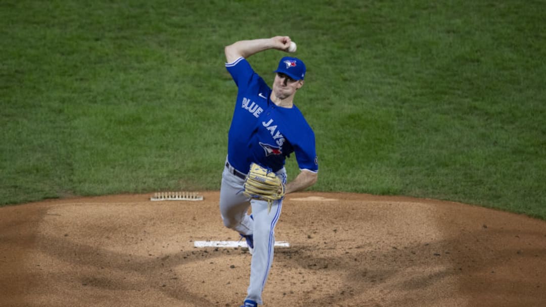 Ross Stripling, Blue Jays (Photo by Mitchell Leff/Getty Images)