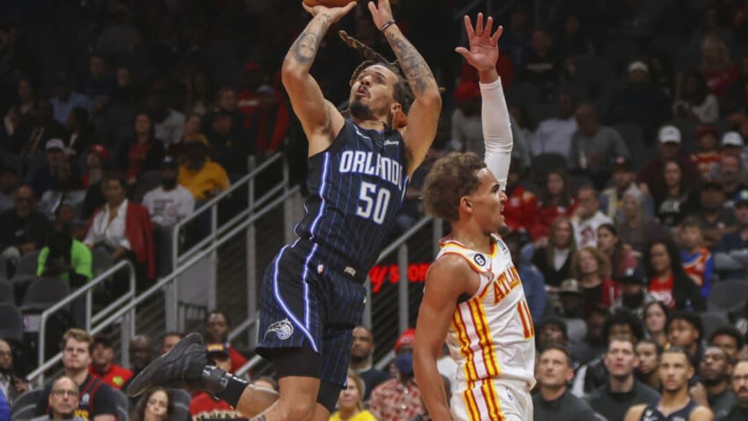 Cole Anthony made his NBA season debut for the Orlando Magic, scoring 25 points off the bench. Mandatory Credit: Brett Davis-USA TODAY Sports