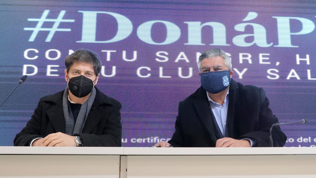 Claudio Tapia, Axel Kicillof Claudio Tapia, Axel Kicillof