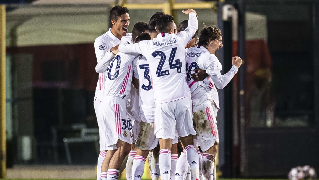 Real secured a late win over Atalanta last time out Real secured a late win over Atalanta last time out