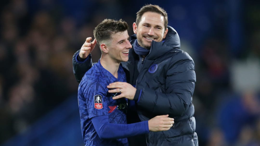 Mason Mount and Frank Lampard are well acquainted after their season at Derby together.