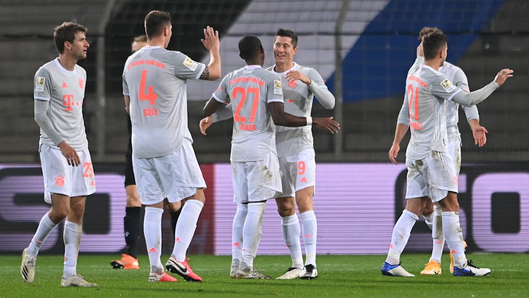 Arminia Bielefeld 1 4 Bayern Munich Player Ratings As Lewandowski And Muller Dominate
