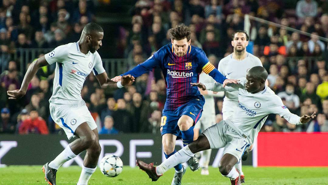 Lionel Andres Messi, N'Golo Kante, Antonio Rudiger Lionel Andres Messi, N'Golo Kante, Antonio Rudiger