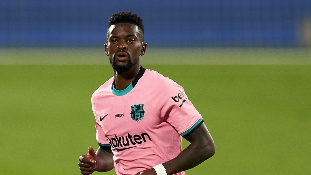 FC Barcelona's Nélson Semedo. FC Barcelona's Nélson Semedo.