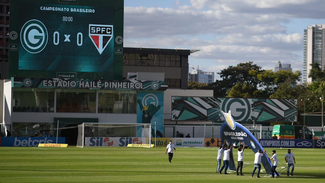 Goias v Sao Paulo Suspended The First Round of the 2020 Brasileirao Series After Players Tested