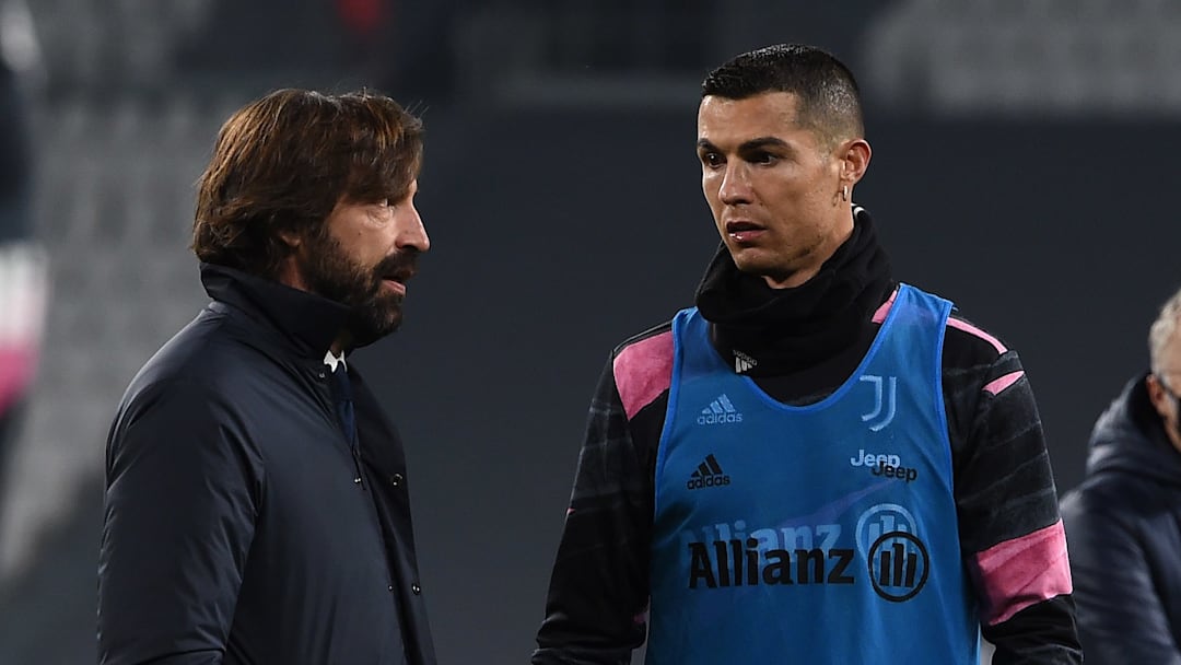 Andrea Pirlo e Cristiano Ronaldo Andrea Pirlo e Cristiano Ronaldo