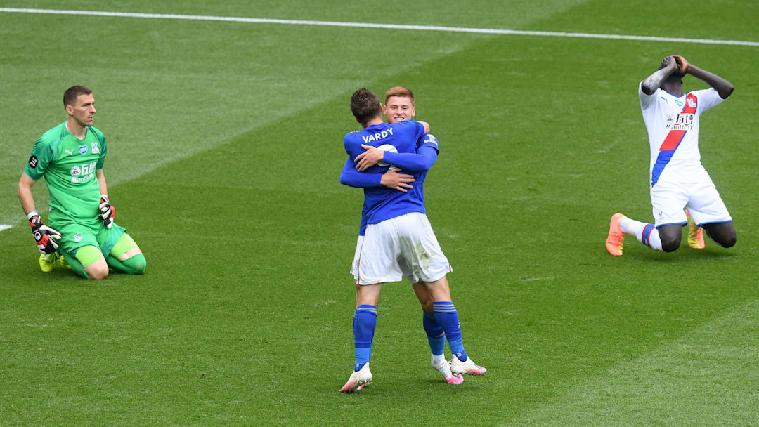 Jamie Vardy, Harvey Barnes Jamie Vardy, Harvey Barnes