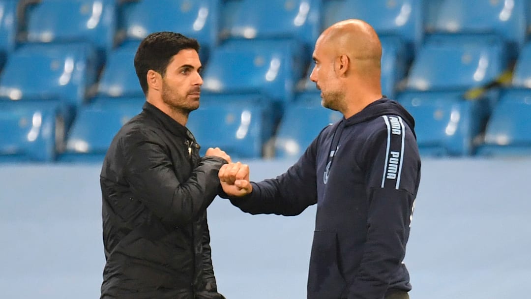 Mikel Arteta, Pep Guardiola Mikel Arteta, Pep Guardiola