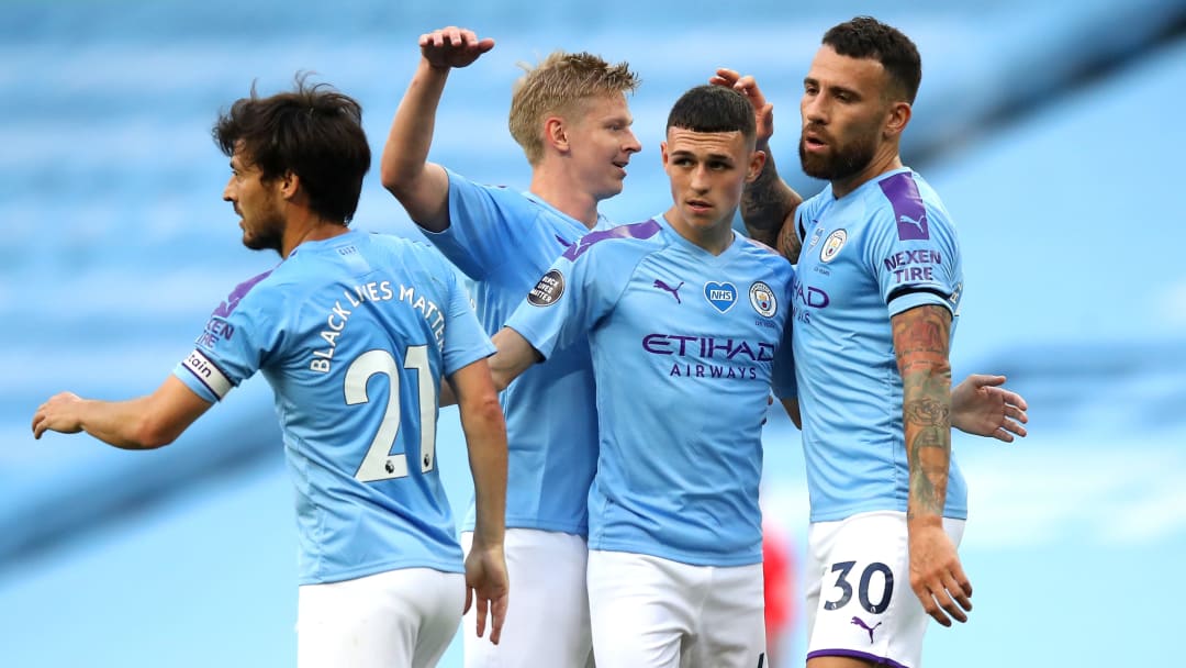 Manchester City thrashed Burnley 5-0 on Monday