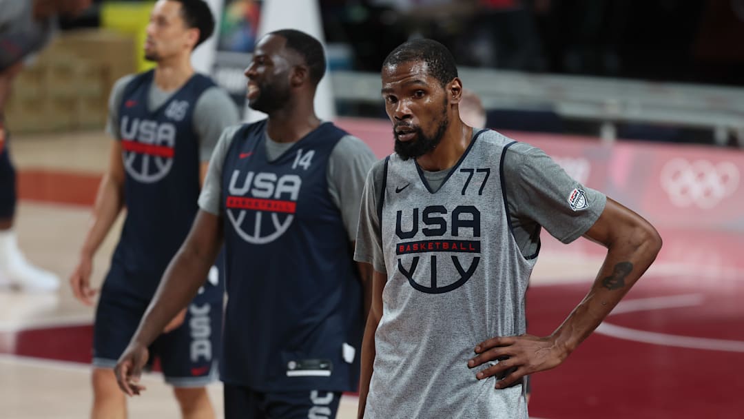 Kevin Durant and Team USA are set to begin their Olympic run. Kevin Durant and Team USA are set to begin their Olympic run.