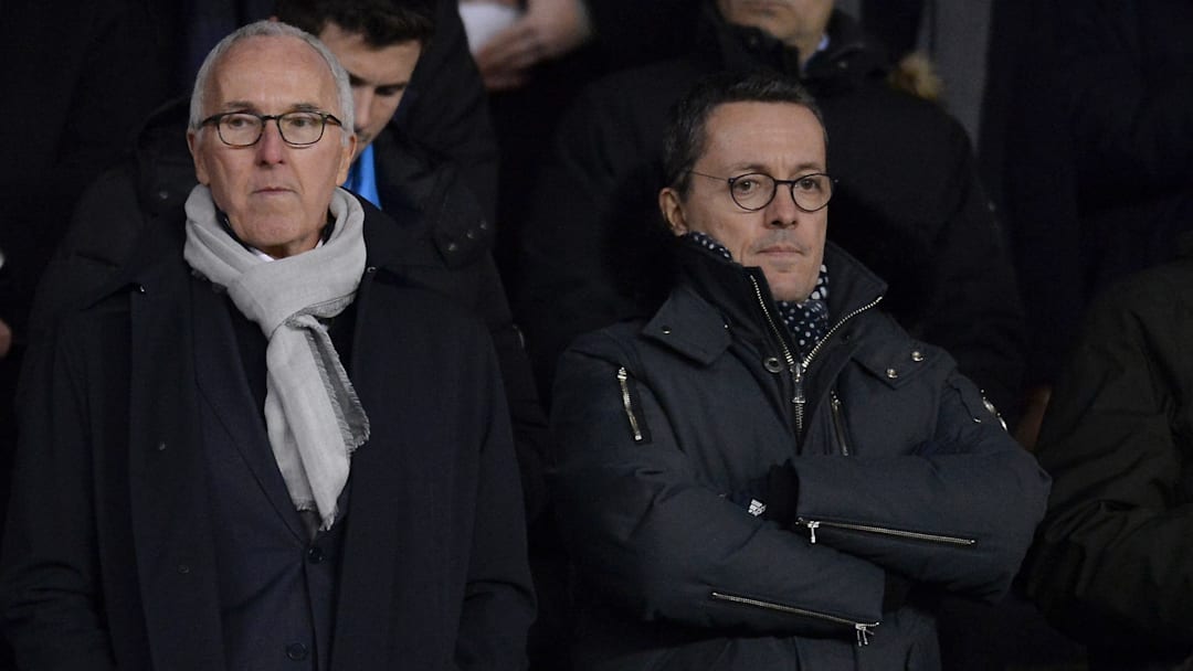 Frank McCourt et Jacques Henri Eyraud étaient au coeur du projet de l'OM et c'est désormais une nouvelle page qui va s'écrire. Frank McCourt et Jacques Henri Eyraud étaient au coeur du projet de l'OM et c'est désormais une nouvelle page qui va s'écrire.