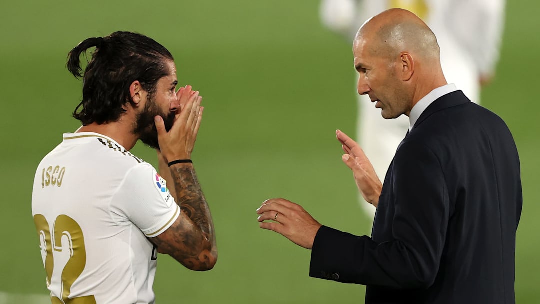 Zinedine Zidane, Isco Zinedine Zidane, Isco