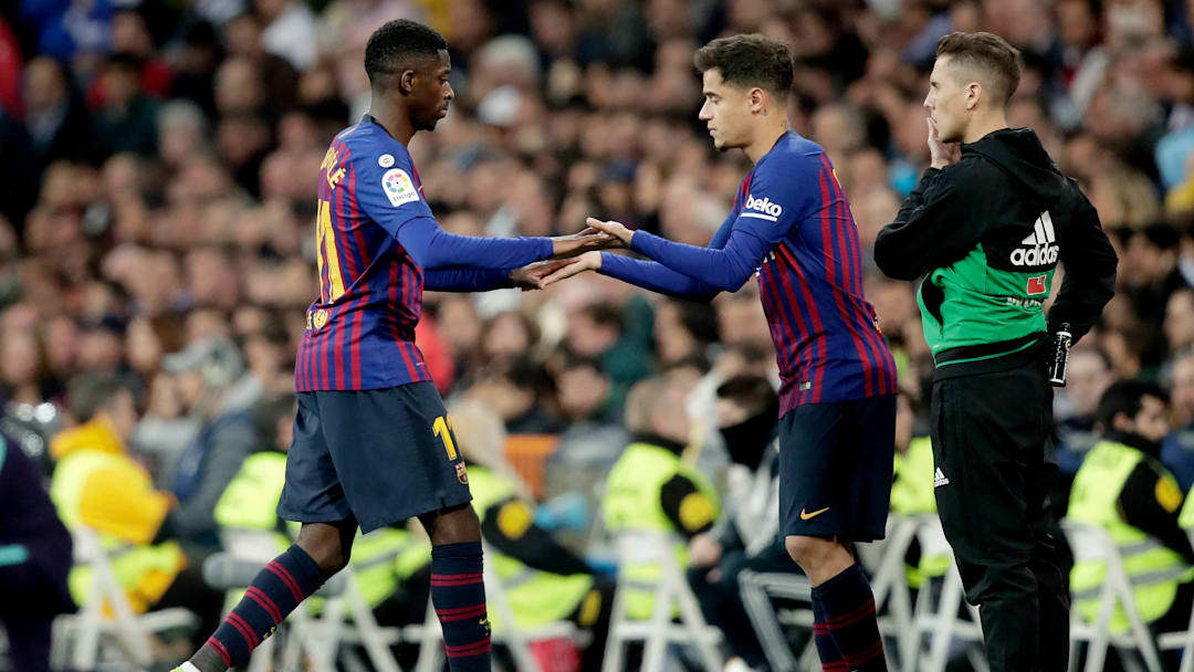 Ousmane Dembele, Philippe Coutinho Ousmane Dembele, Philippe Coutinho
