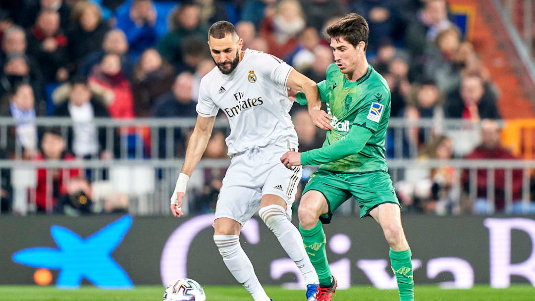 Karim Benzema, Aritz Elustondo Karim Benzema, Aritz Elustondo