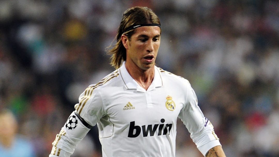 Real Madrid's defender Sergio Ramos cont Real Madrid's defender Sergio Ramos cont